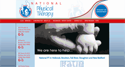 Desktop Screenshot of nationalphysicaltherapy.com